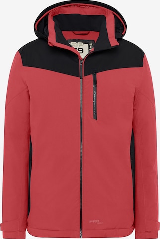 REDPOINT Funktionsjacke 'LEN 3.0' in Rot: Vorderseite