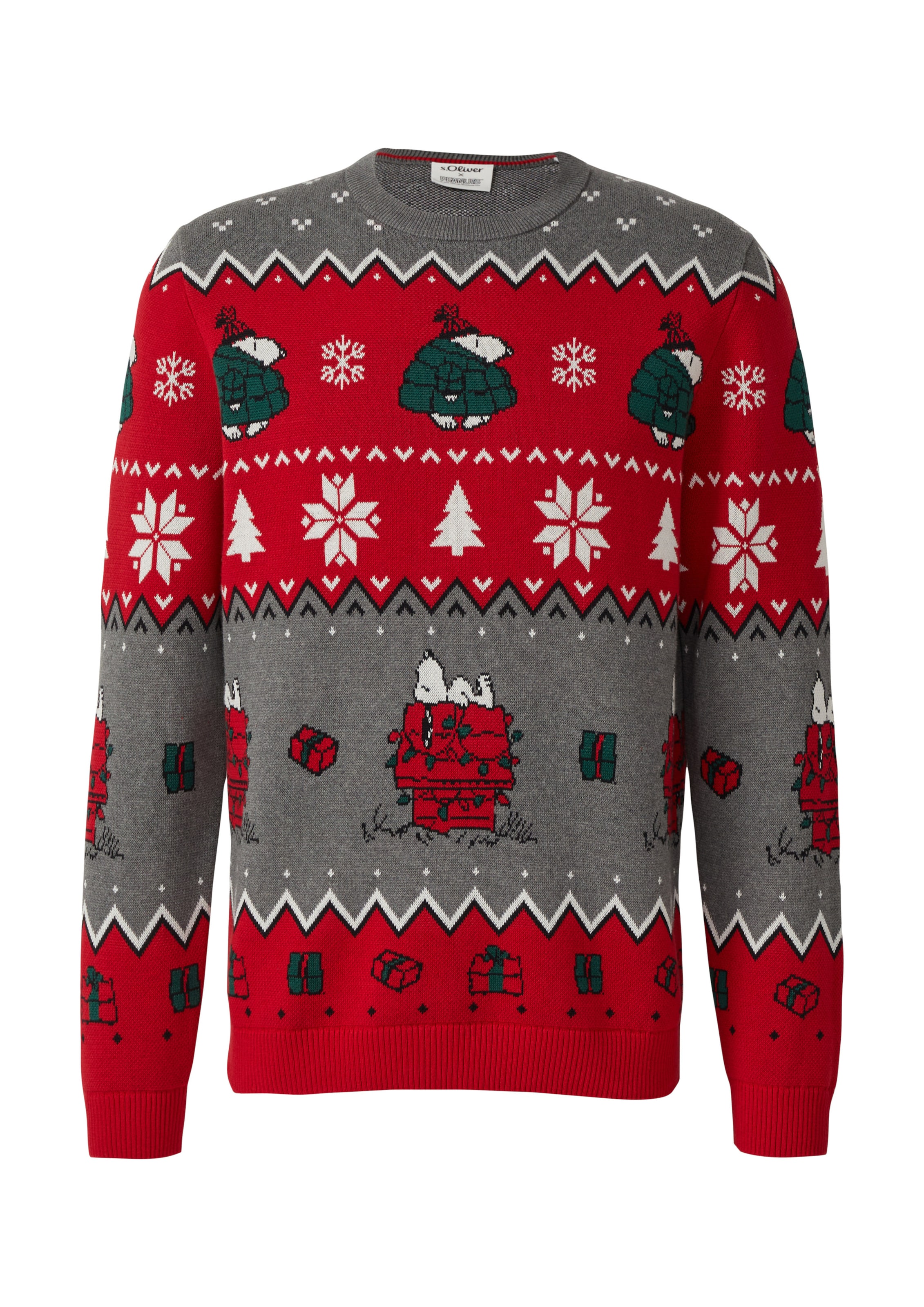 s.Oliver Trui in Grijs: voorkant