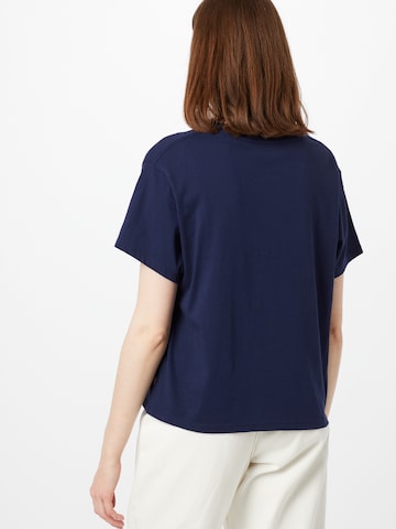 LEVI'S ® Тениска 'Graphic Varsity Tee' в синьо