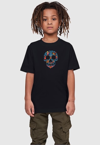 ABSOLUTE CULT Shirt 'Skull' in Zwart: voorkant