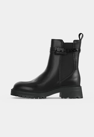 Chelsea Boots 'Stacy' Pepe Jeans en noir : devant