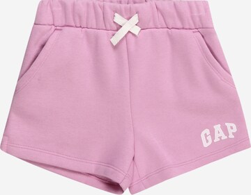 GAP Regular Broek in Roze: voorkant