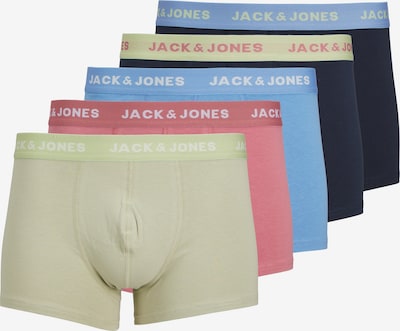 Boxer trumpikės 'HUDSON' iš JACK & JONES, spalva – nakties mėlyna / šviesiai mėlyna / rožių spalva / juoda, Prekių apžvalga