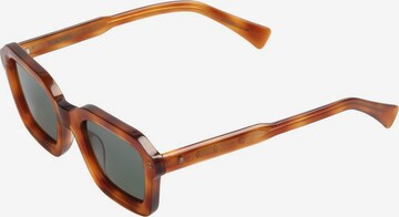 Scalpers Okulary przeciwsłoneczne 'Flash' w kolorze brązowy: przód