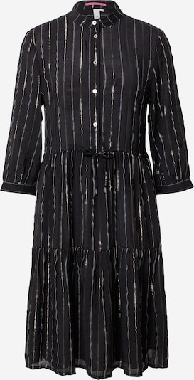 Rochie tip bluză Q/S designed by pe auriu / negru, Vizualizare produs