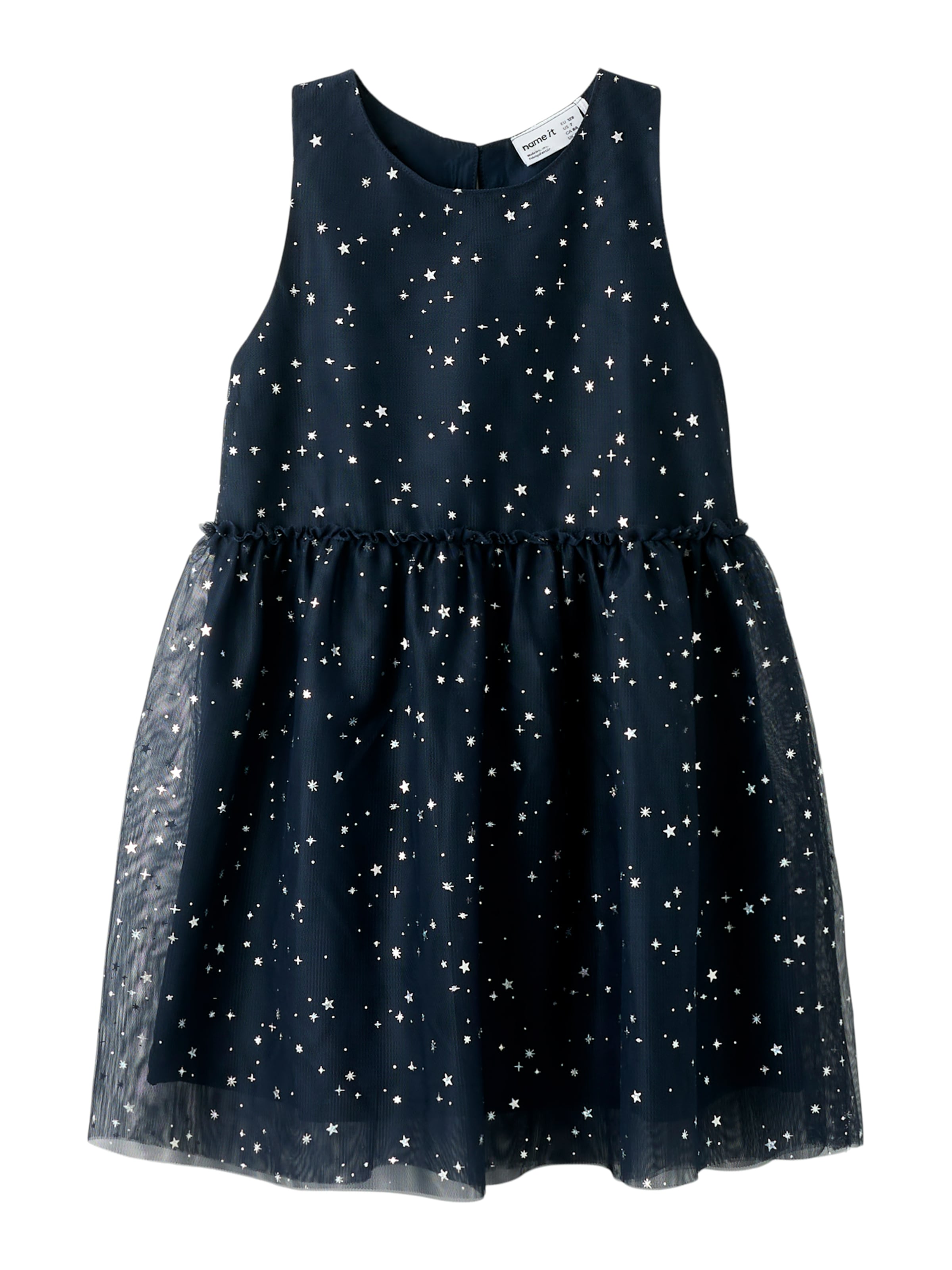 NAME IT Рокля 'NKFVABOSS SPENCER' в синьо: отпред