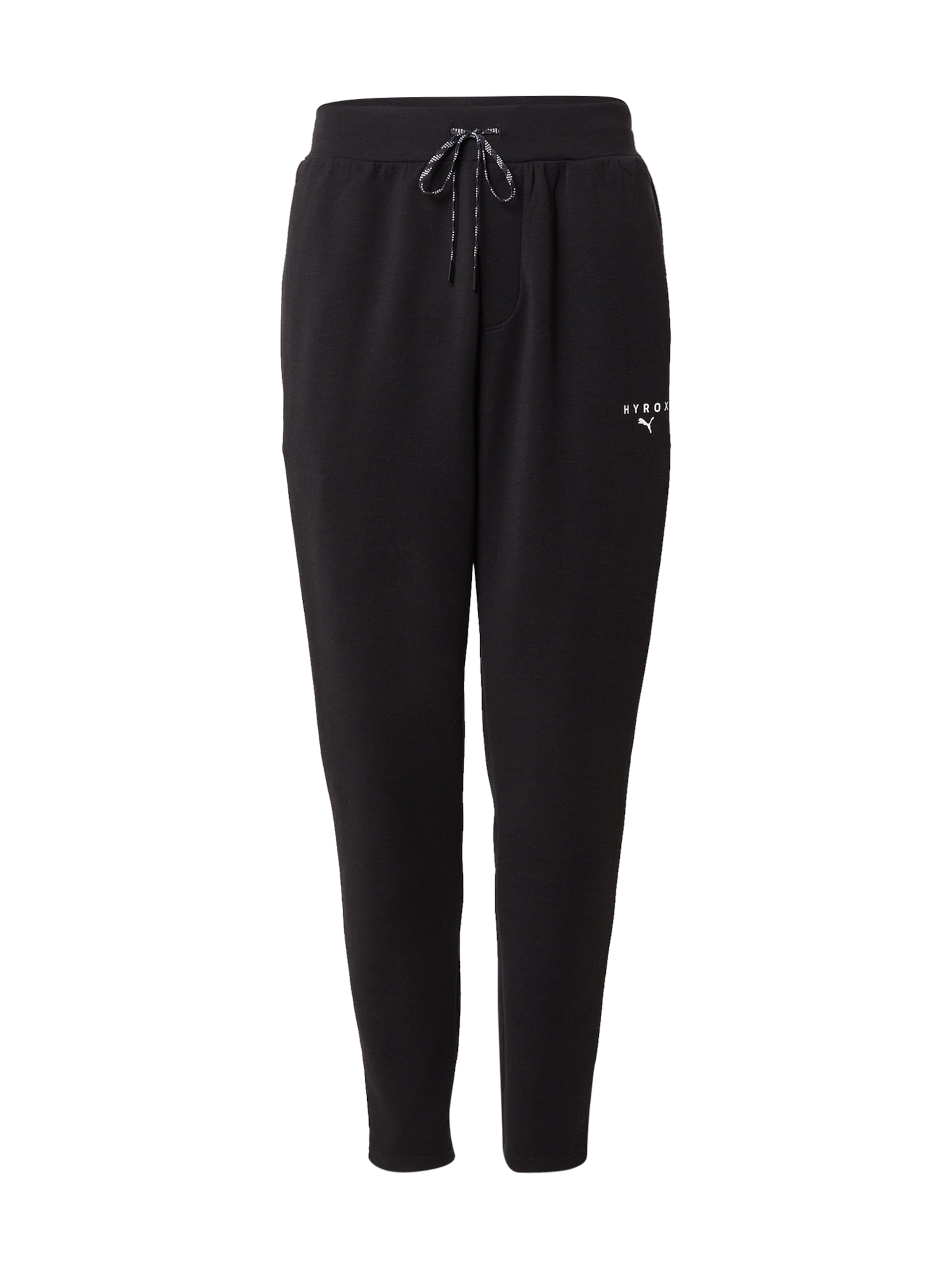 PUMA - regular Pantalón deportivo en negro: frente