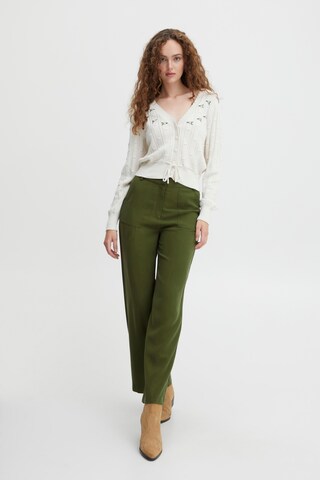 Atelier Rêve Loose fit Trousers 'LEONO' in Green