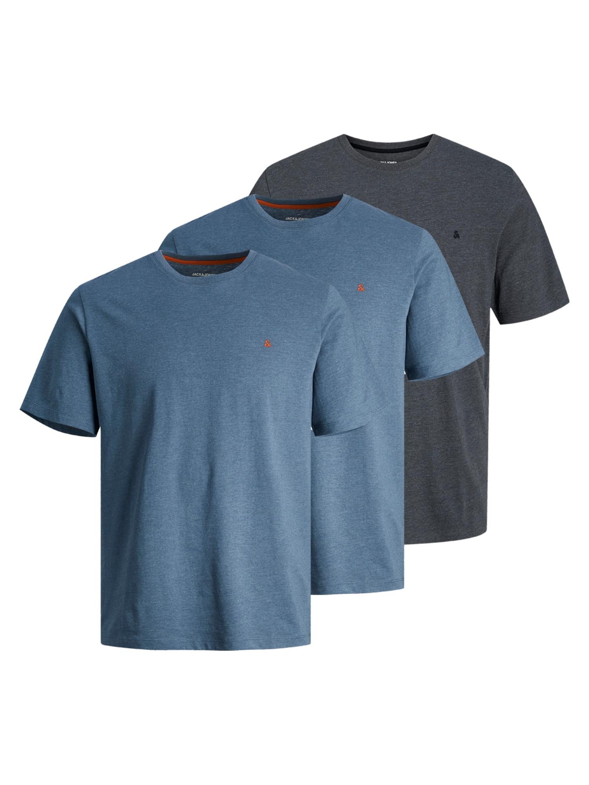 JACK & JONES Shirt 'Essentials' in Grey: front