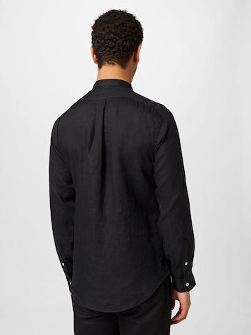 Coupe slim Chemise Polo Ralph Lauren en noir