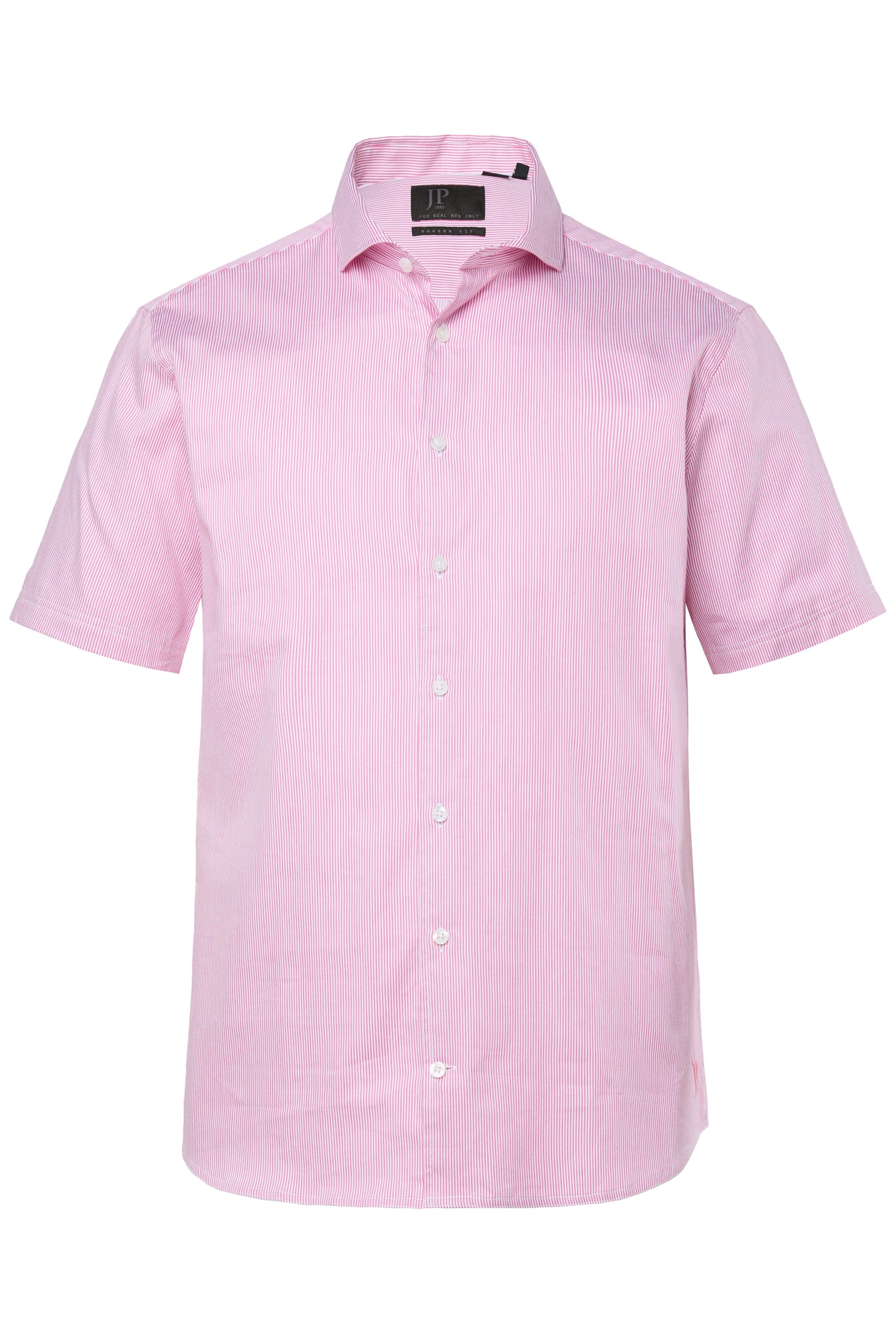JP1880 Comfort fit Button Up Shirt in Pink: front