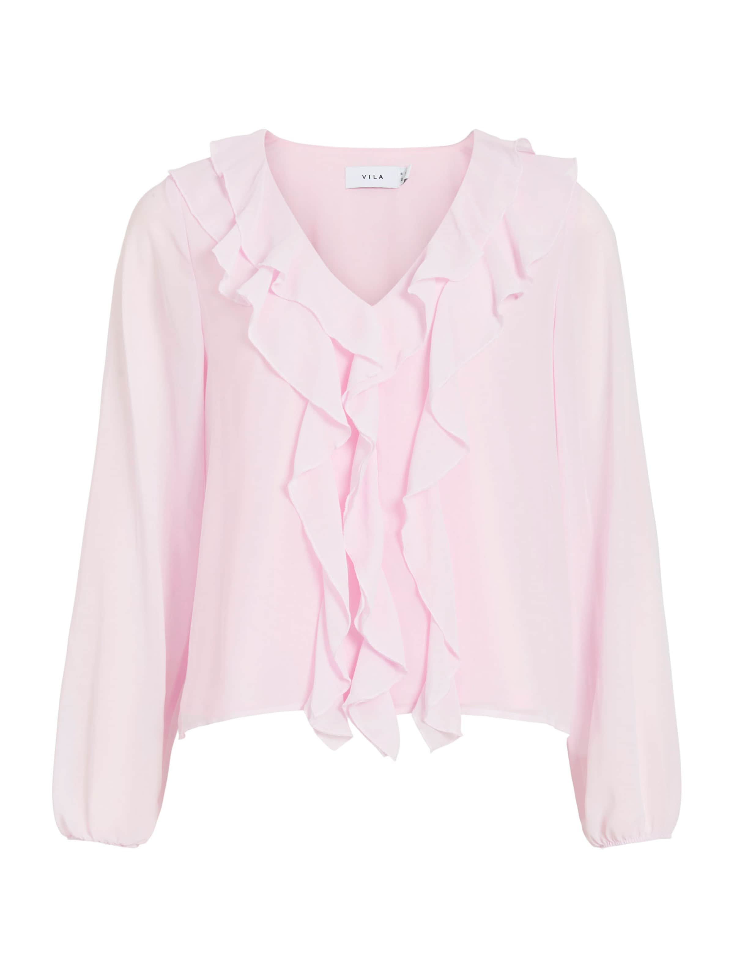 VILA Blúz 'VIANE' - rózsaszín: elől