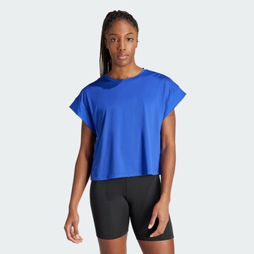 ADIDAS PERFORMANCE Performance Shirt in Blue: front