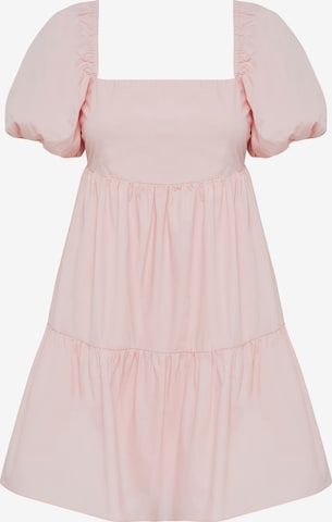 Robe d’été 'BRODI' St MRLO en rose : devant