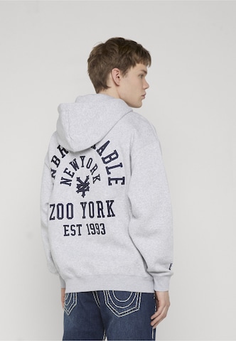 ZOO YORK Mikina 'Unbreakable' – šedá