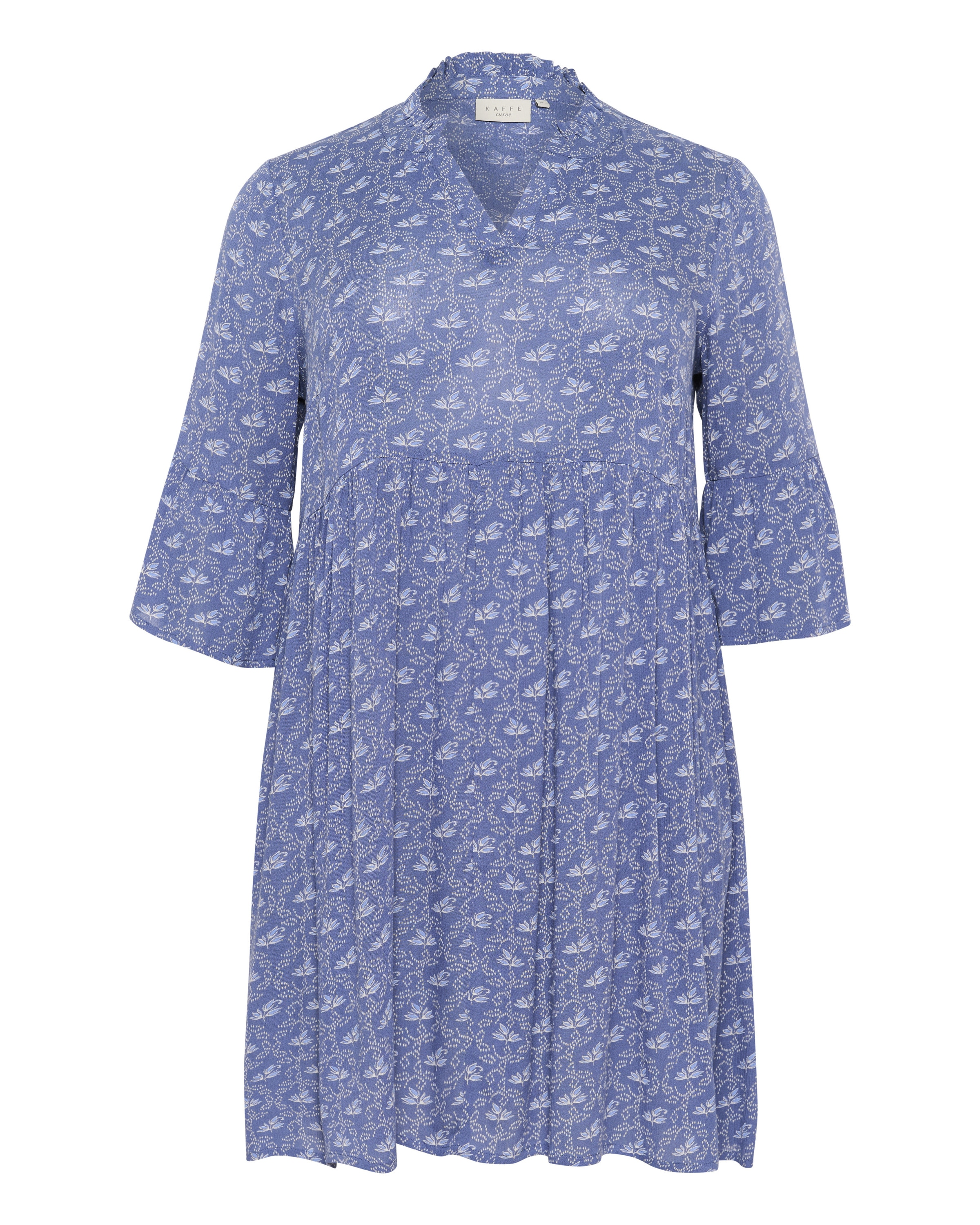 KAFFE CURVE Kjole 'Laurena' i blå: forside