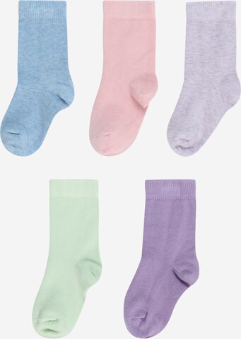 Lindex Socks in Blue: front