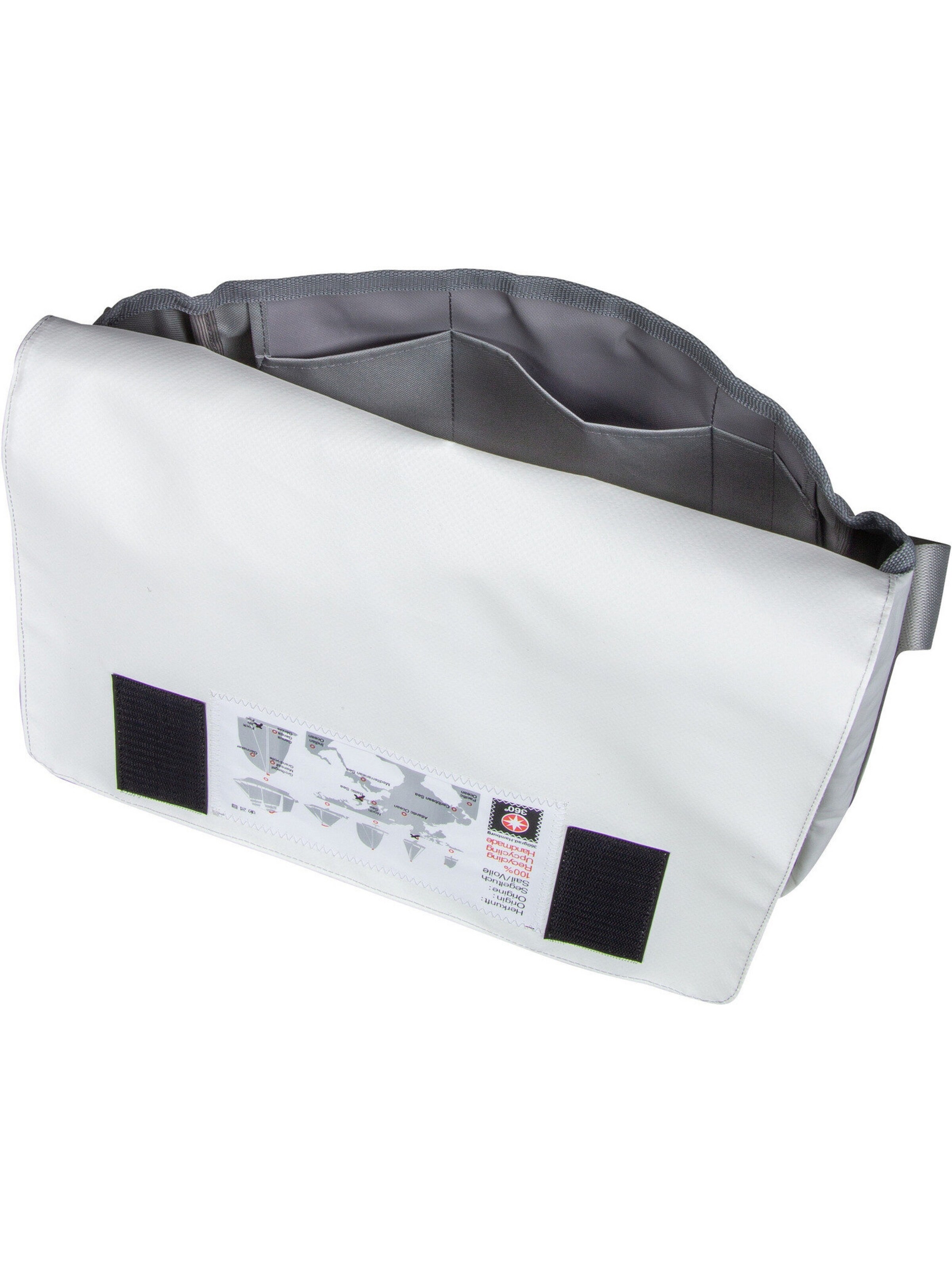 360 Grad Crossbody Bag 'Barkasse' in White