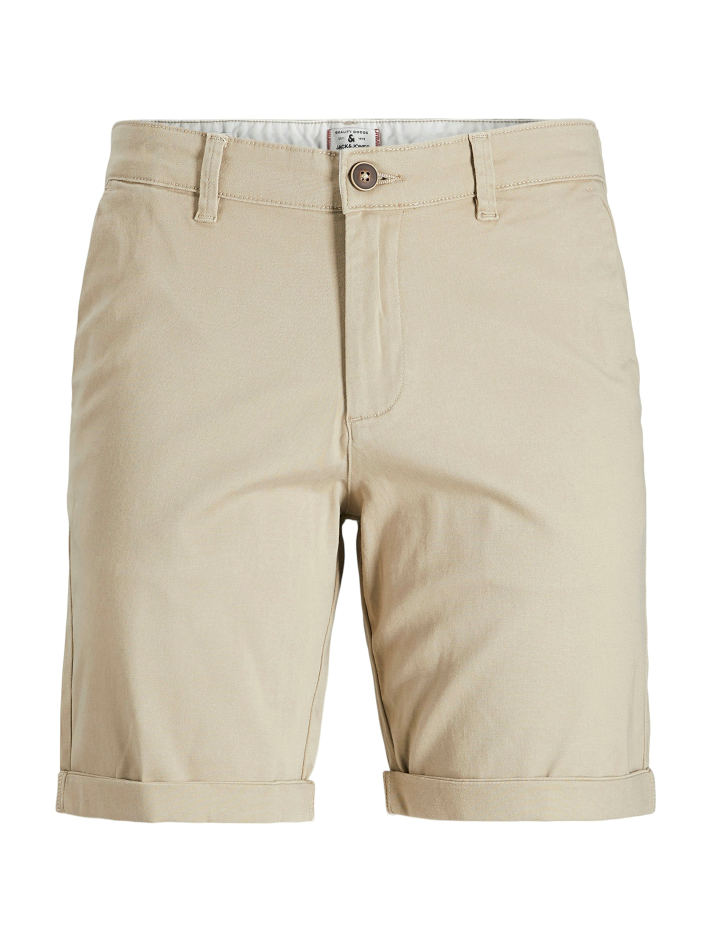 Jack & Jones Plus Normální Chino kalhoty 'JPSTDave' – béžová: přední strana