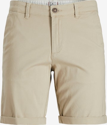 Jack & Jones Plus Брюки-чинос 'JPSTDave' в Бежевый: спереди