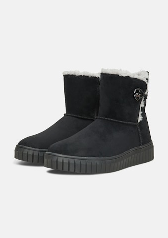s.Oliver Boots in Schwarz: Vorderseite