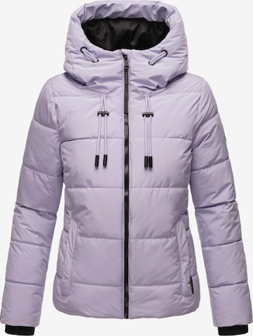 MARIKOO Winter jacket in Purple: front