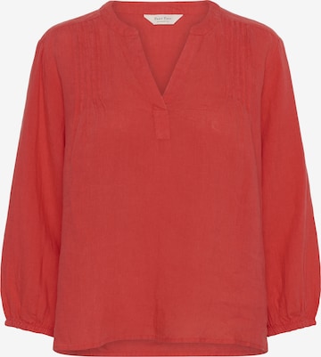Chemisier 'Nyara' Part Two en rouge : devant