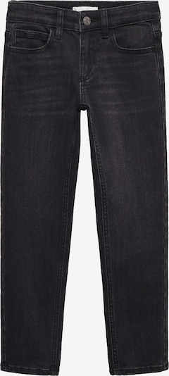 Jeans MANGO KIDS pe negru denim, Vizualizare produs