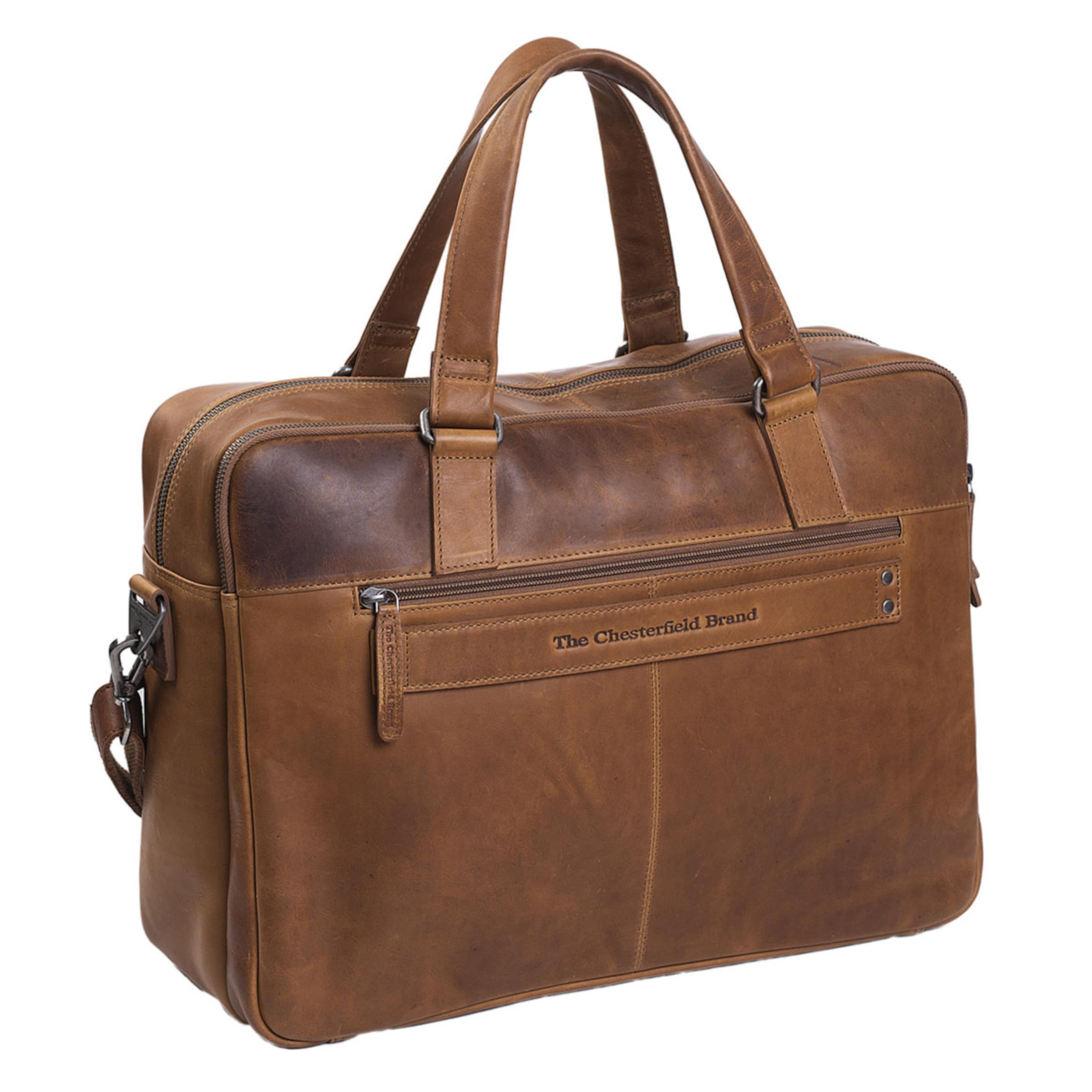 The Chesterfield Brand Document Bag in Brown