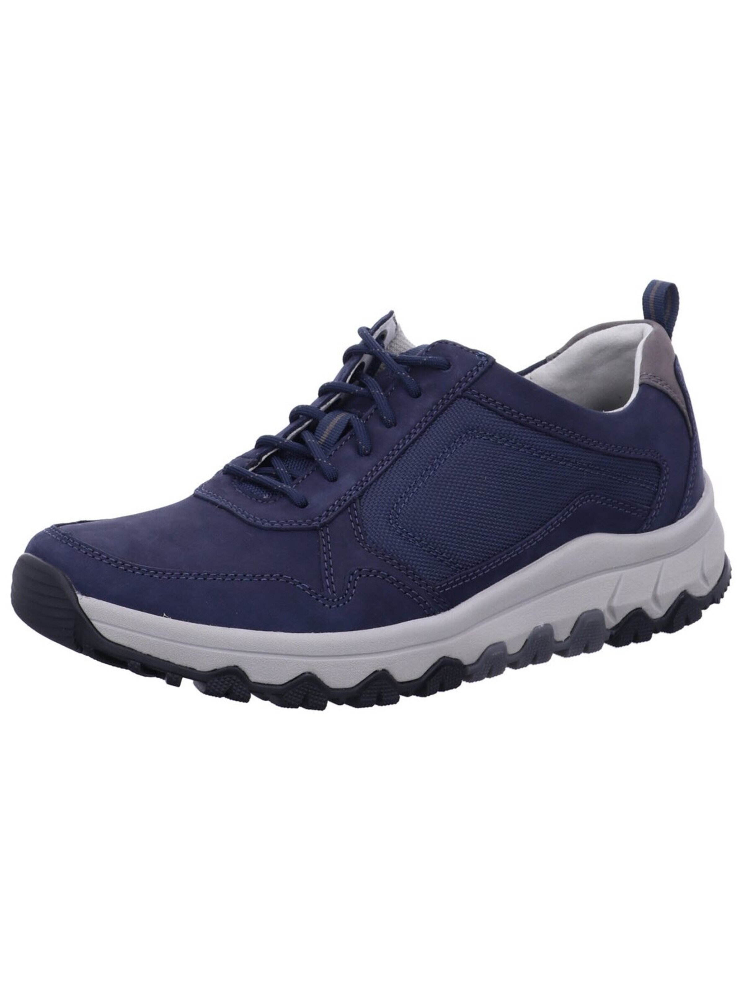 Pius Gabor Sneaker low 'Schnürschuh Herren 8005.11 01 Leder-Mix in blau'‌‌‌‌ in Blau: Vorderseite