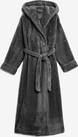 Peignoir long Marks & Spencer en gris : devant