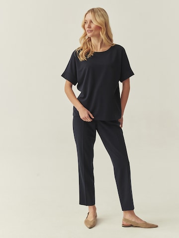 TATUUM Regularen Hlače | modra barva