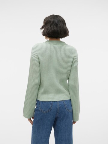 VERO MODA Sweater 'Hilde' in Green