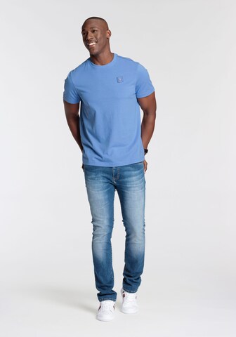 DELMAO T-Shirt in Blau