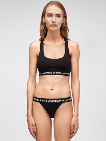 Karl Lagerfeld Slip in Black: front