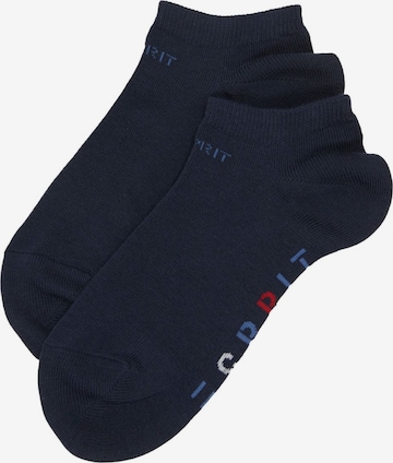 ESPRIT Sneaker Socken in Blau: predná strana