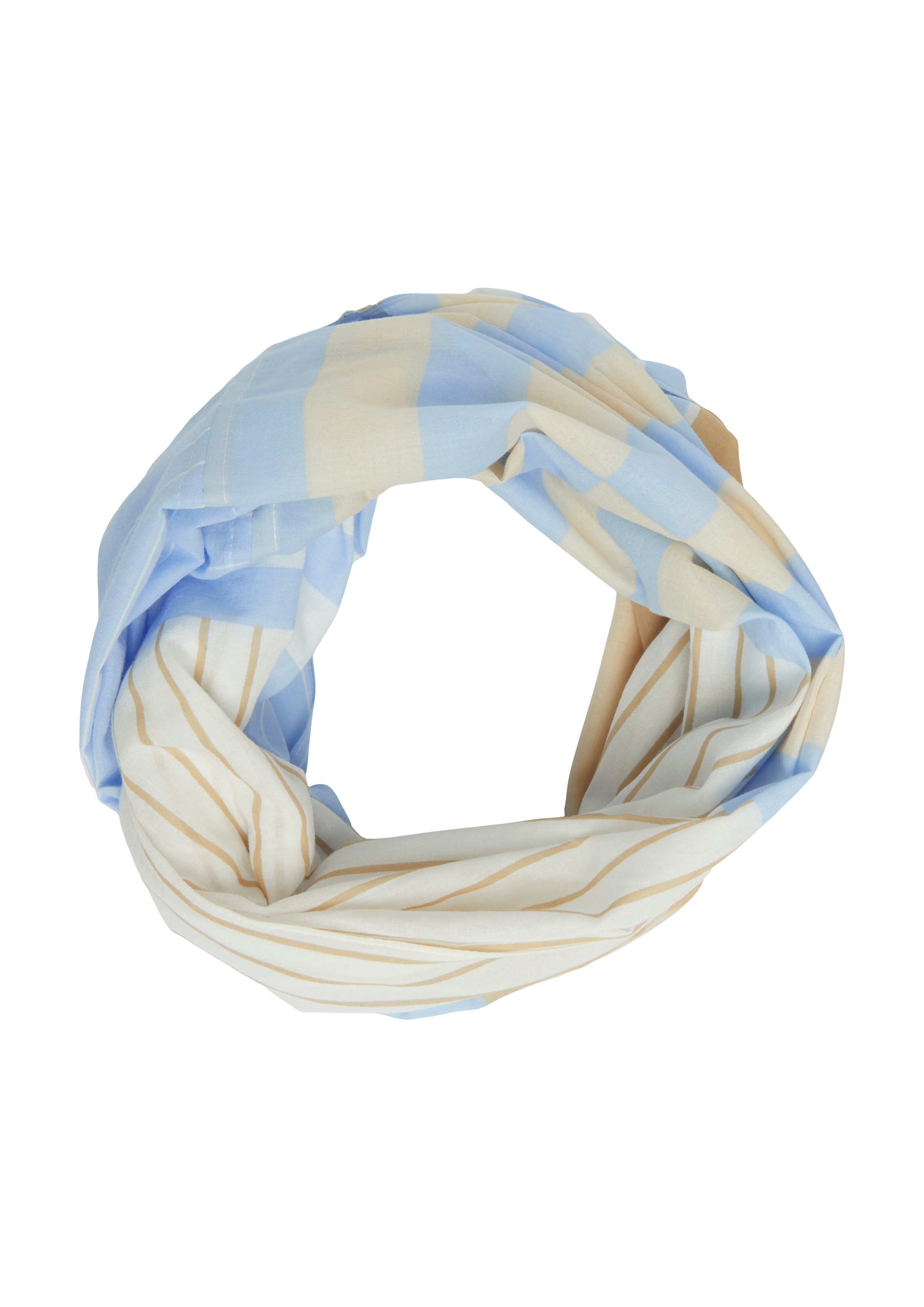 s.Oliver Sjaal in Blauw: voorkant