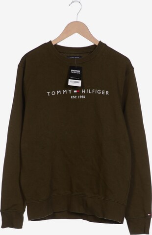 TOMMY HILFIGER Sweater L in Grün: predná strana