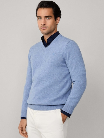 Hackett London Pullover in Blau