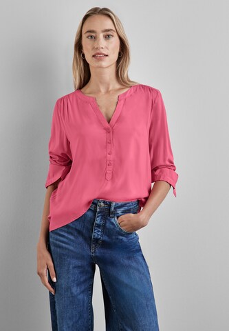 STREET ONE Blouse in Pink: front