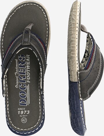 Flip-flops de la Dockers by Gerli pe gri