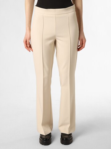 Rosner Regular Bundfaltenhose 'Audrey' in Beige: predná strana