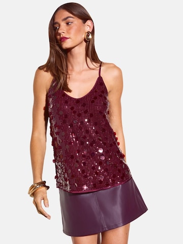 Friends Like These Top in Red: front