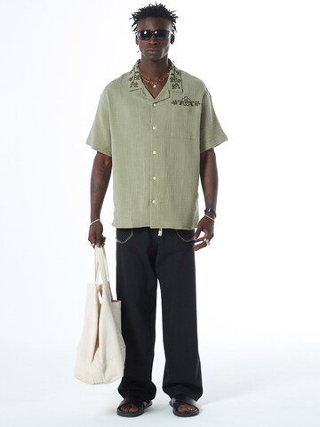 VAMOS CLO Comfort fit Overhemd in Groen