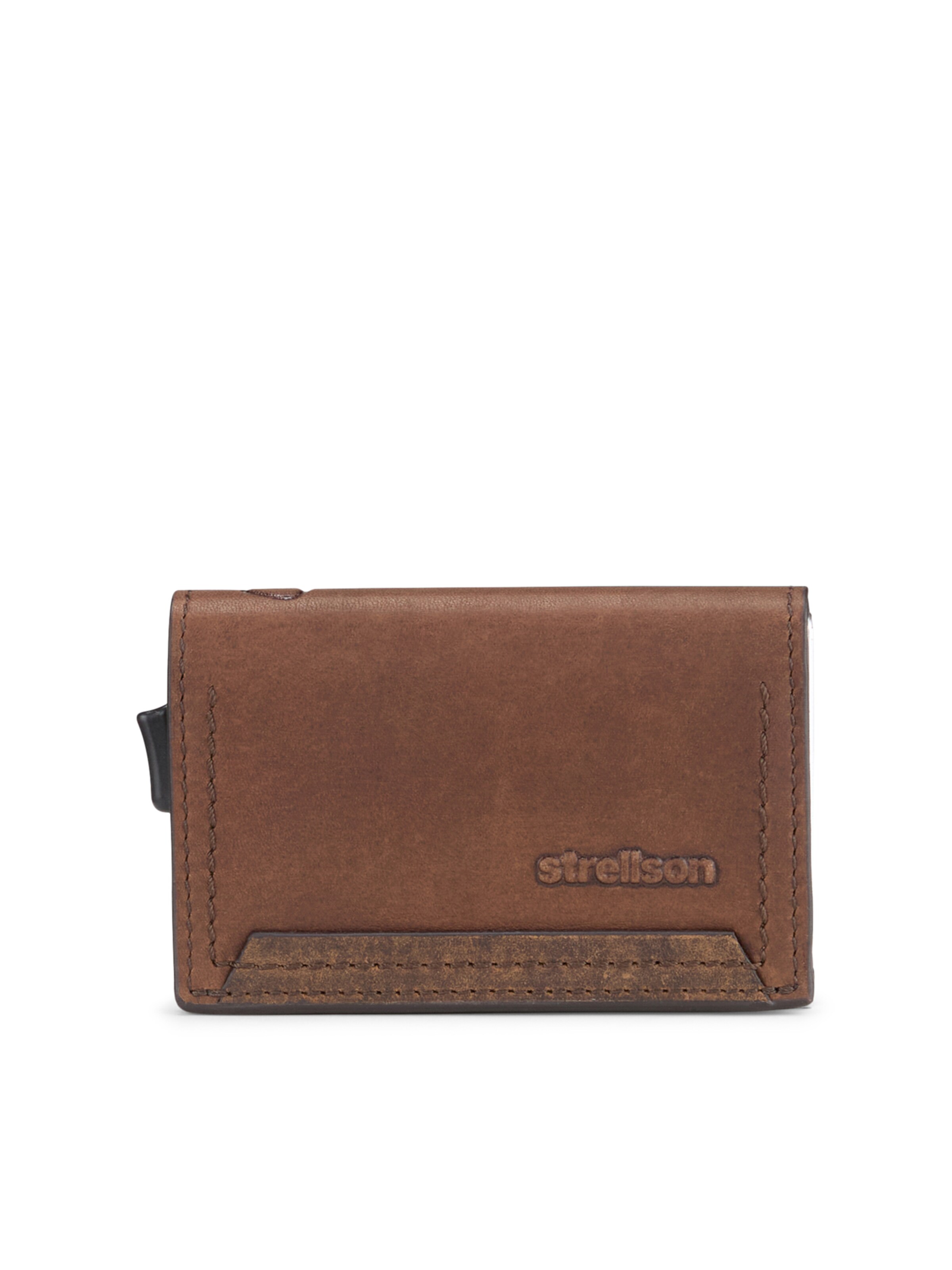 STRELLSON - Estojo 'Camden C-One' em castanho: frente