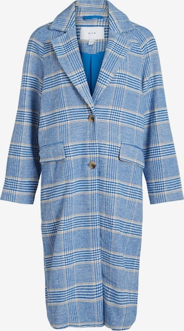 VILA Between-seasons coat 'TORA' in Blue: front