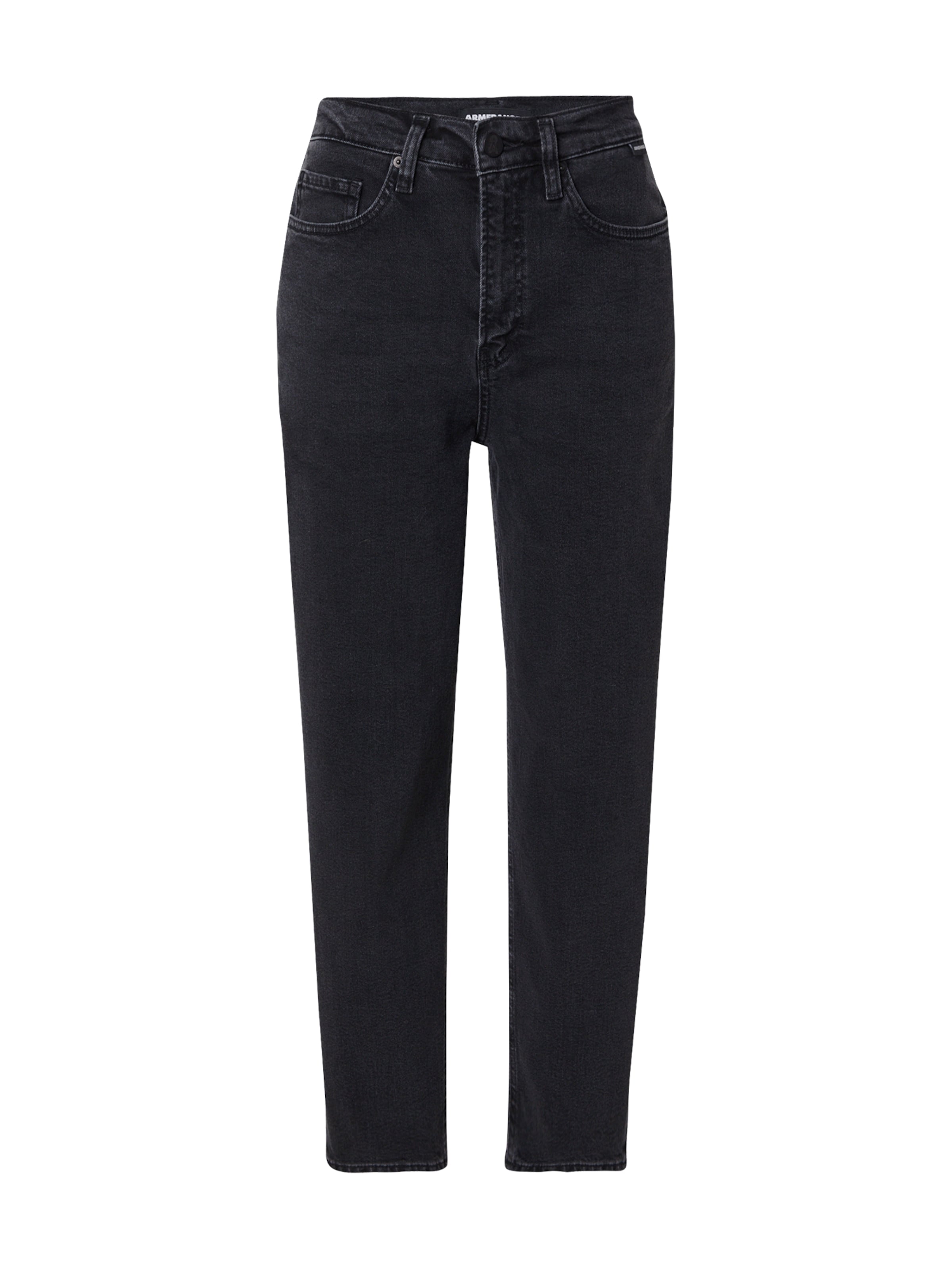 ARMEDANGELS Avar lõige Teksapüksid 'Mairaa', värv must: eest vaates