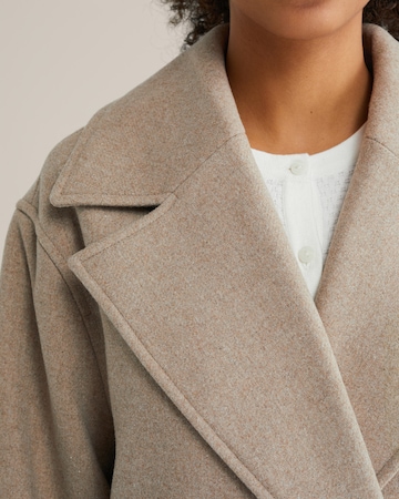 WE Fashion - Sobretudo meia-estação em bege