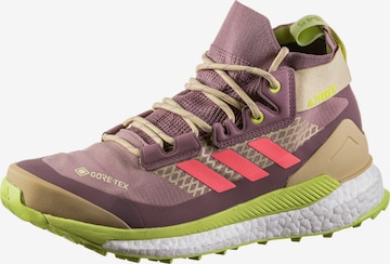 adidas Terrex Outdoorschuh 'Free Hiker' in Lila: predná strana