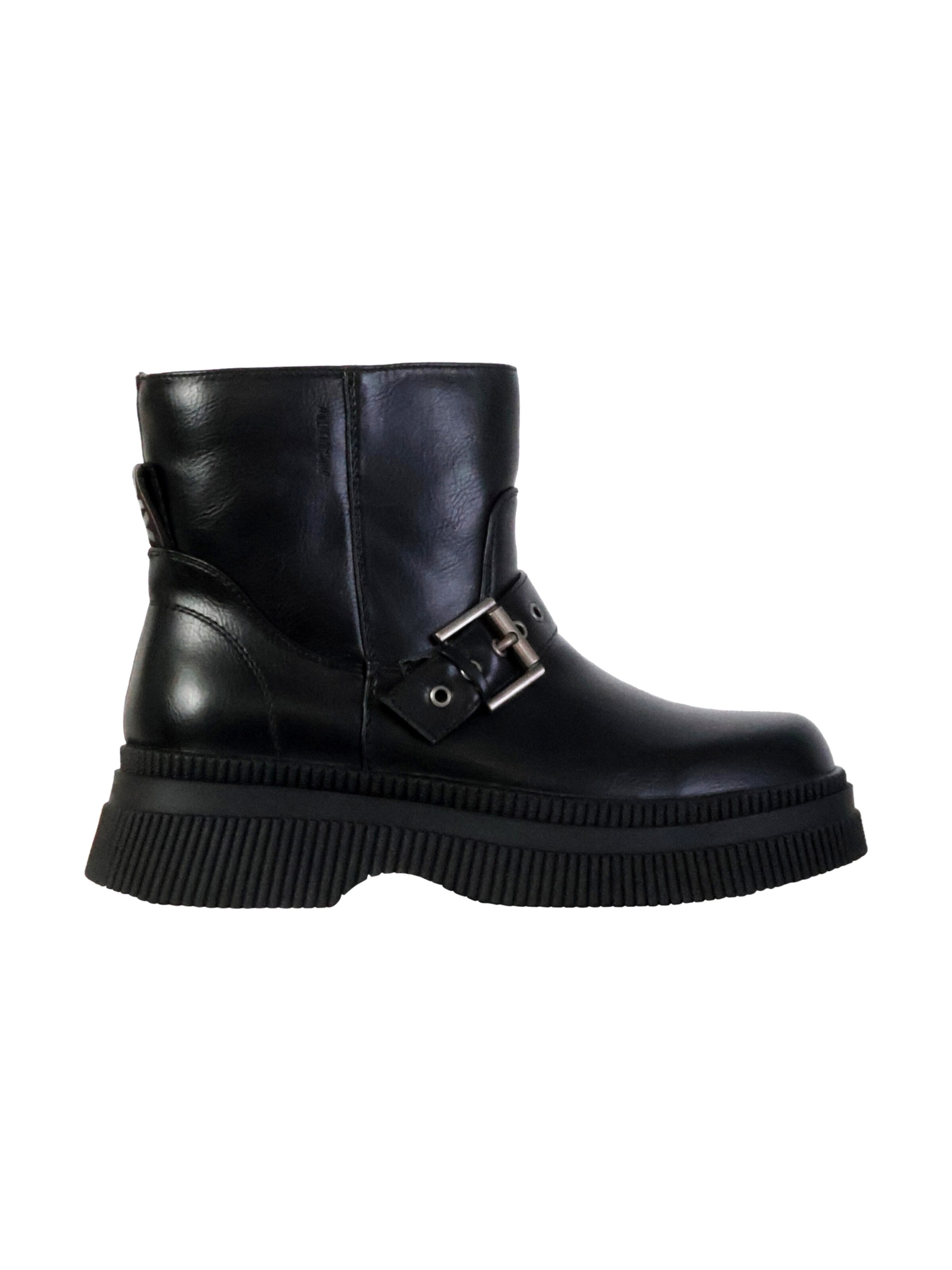 Bottines victoria en noir : devant